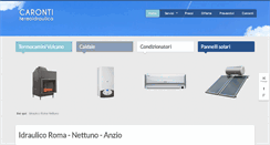 Desktop Screenshot of idraulico-roma-nettuno.it